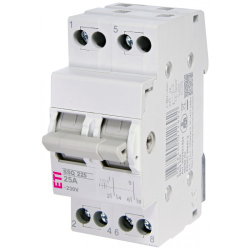Перемикач навантаження SSQ 225 “1-0-2“, 2p 25A, 2421424, ETI