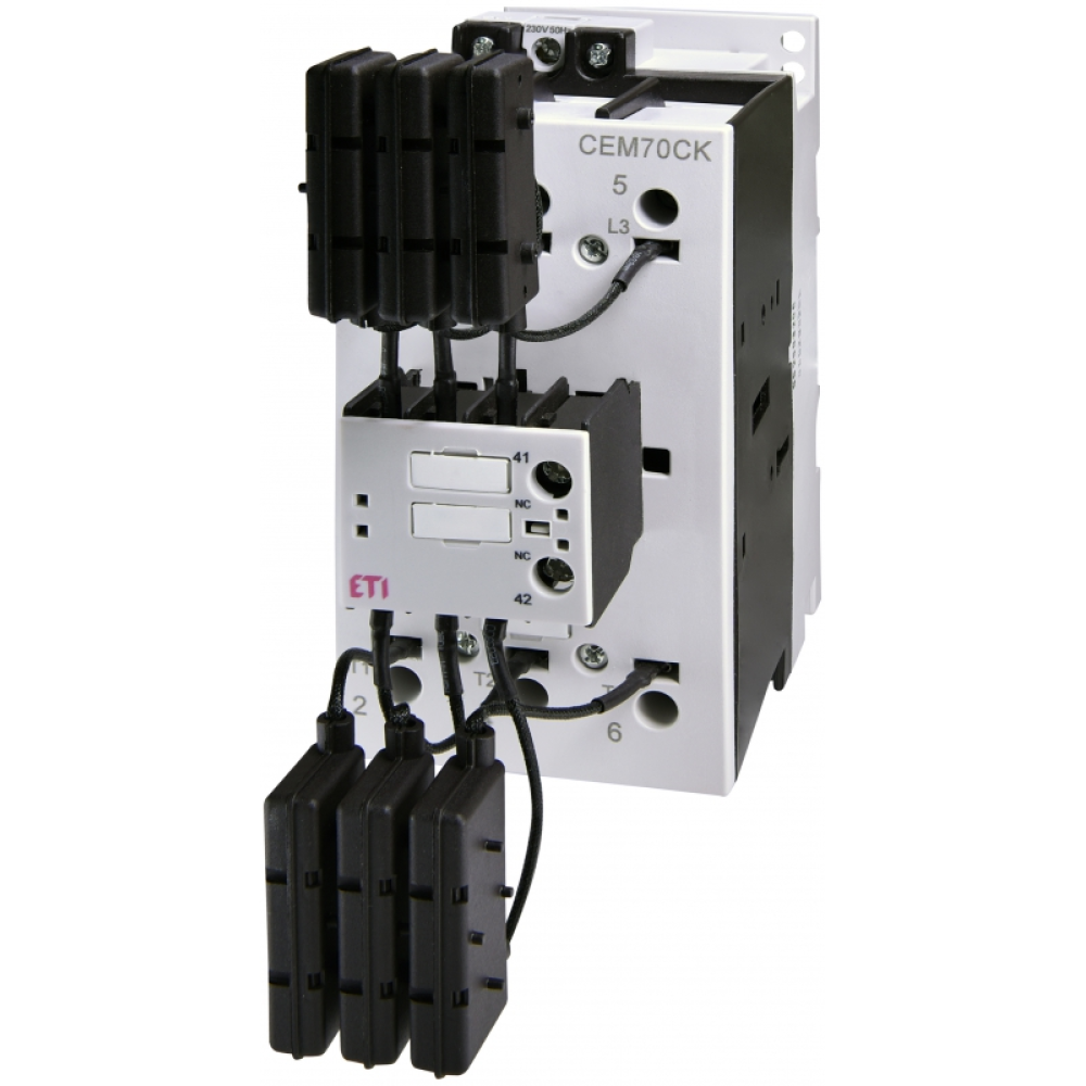 Контактор конденсаторный CEM CK 70.01N (70 кВАр, 400-440V) 4643825 ЭТИ